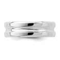 thumbnail image 3 of SS 7mm Polished Fancy Band Size 7.5 Size 7.5, 3 of 4