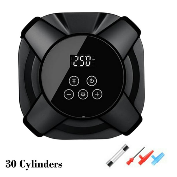 Pisexur Accesorios para coches, Electrónica para cochesBomba de inflado para coche para coches pequeños, neumáticos portátiles para coches, bomba de inflado de 12 V, bomba y cilindro de inflado para