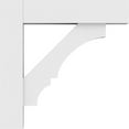 thumbnail image 3 of Ekena Millwork 3"W X 14"D X 14"H Standard Balboa Architectural Grade Pvc Bracket With Block Ends, 3 of 8