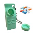 thumbnail image 2 of Bolsillo Al Aire Libre Case Pastillas Leche Con Llavero Listón Lactosa Y Tolerante para Bolso Mochila, 2 of 8