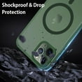 thumbnail image 2 of for iPhone 11 Pro Case, [Compatible with Magsafe] Cute Slim Fit Shockproof Translucent Matte Protective Women Men Girls Boys Phone Case Cover for iPhone 11 Pro 5.8 Inch, Forest Green, 2 of 8