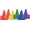 Multicolor, variant on Champion Sports 9" High Visibility Flexible Vinyl Cone for Athletics, Practices and Social Events, Orange