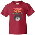thumbnail image 3 of Inktastic Aussiedoodle Dog Gift Youth T-Shirt, 3 of 5