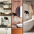 thumbnail image 3 of Sea Turtle Metal Towel Ring Summer Hand Towel Holder Ocean Animal Towel Rack Wall Mounted Bath Towel Ring Black Art Towel Holder for Kitchen Home Hanging Gifts Decoration Colorful, 3 of 9