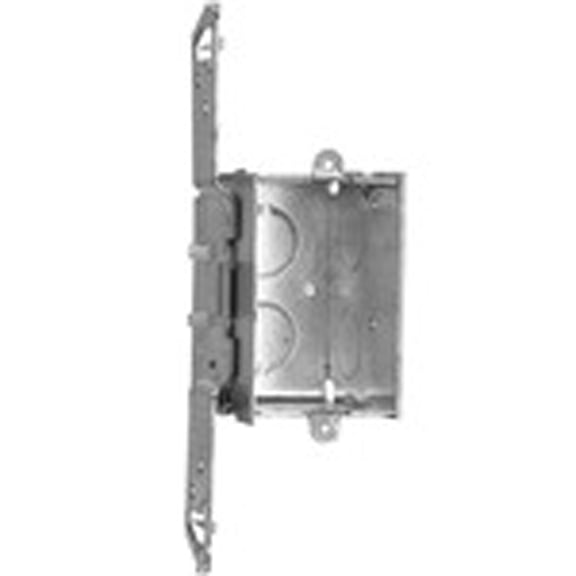 Hubbell-Raco 504 Switch Box, Gangable, 2-1/2" Deep, TS Bracket, Drawn, Steel