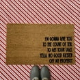 thumbnail image 6 of kjfeif Home Alone Doormat | Christmas Doormat | Funny Doormat | Winter Doormat | Christmas Front Porch Decor | Decoration Floor Front Door Mat, Multi Sizes, 6 of 7