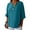 Sky Blue, variant on Enjoytime Button Down Shirts for Women Solid Color V-Neck Summer Tops Business Work Casual Blouse Plus Size Womens Clothing