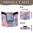 thumbnail image 2 of Haosy Colorful Nebulae Marble Golf Mallet Putter Cover Strong Magnetic Leather Golf Club Headcover Closure, 2 of 7