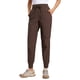 thumbnail image 1 of Pantalones CRZ YOGA Joggers Marrón de Cintura Alta 70 cm con Bolsillos, 1 of 5