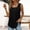 Black, variant on MSJUHEG Womens Tank Tops Womens Summer Tank Tops Loose Fit Tank Top Square Neck Tops Curved Hem Flowy Halter Top Casual Loose Fit Basic Shirts Women Tank Tops Loose Fit Trendy Black L
