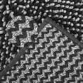 thumbnail image 4 of Unique Bargains Non Slip Absorbent Chenille Bathmat Washable Soft Bath Rug Black 20" x 30", 4 of 7