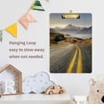 thumbnail image 7 of 12.5"x9" Mountain Road Clipboards, Standard A4 Letter Size Nursing Clipboard with Low Profile Metal Clip Decorative Clip Board for Office Supplies,Gold, 7 of 7