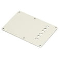 thumbnail image 4 of Electric Guitar Back Cover Plate, Fine Workmanship 2Pcs Anti Scratch Stable Guitar Pickguard Backplate  For Replacement Black,Beige,White, 4 of 8
