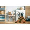 thumbnail image 2 of Ahgly Company Machine Washable Indoor Rectangle Transitional Dark Bronze Brown Area Rugs, 2' x 5', 2 of 7
