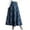 03 Blue, variant on Pleated Skirts for Women Boho Flowy A Line Skirts High Waisted Pleated Long Beach Dress