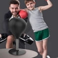 thumbnail image 4 of Clearance!Desktop Punching Bag, [Upgrade, Flexibility] Boxing Bag Speed Balls Boxing High-Performance Spring Chassis & Strong Suction Christmas Thanksgiving Gifts for Kids, Teenagers, Adult, 4 of 9