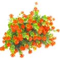 thumbnail image 6 of Sinhoon 6Pcs Artificial Flowers Fake Outdoor UV Resistant Plants Faux Plastic Outside Hanging Planter Home Garden Decor Flower, 6 of 14