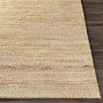thumbnail image 4 of Hauteloom Fylde Jute Living Room, Bedroom Area Rug - Contemporary - Beige, Dark Red - 8' x 10', 4 of 10