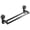 A, variant on CHELIASD Suction Cup, Double Rod, Towel Bar with Hooks, Bathroom, Kitchen, Glass, Tile. Reusable, Rustproof, No Drill, No Tools. Hang Towel, Loofah, Sponge