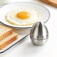 thumbnail image 4 of shyuyusa Stainless Steel Egg Cooking Timer, Precise Mechanical Timing Tool for Kitchen Breakfast Making Boiling Process Reminder, 4 of 6