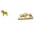 thumbnail image 1 of Escultura de Dalecarlian, obra de arte moderna coleccionable para decoración del hogar, estantería, escritorio, entrada, armario, regal, 1 of 8
