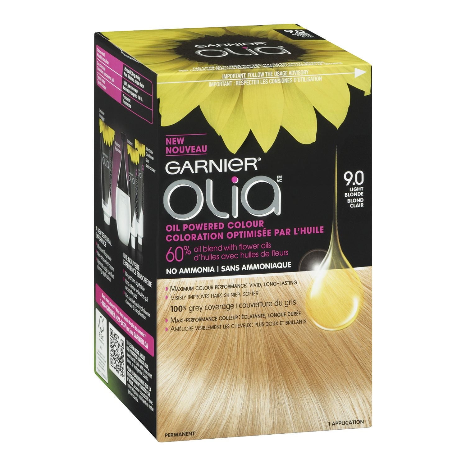Garnier Olia No Ammonia Oil Powered Permanent Hair Colour