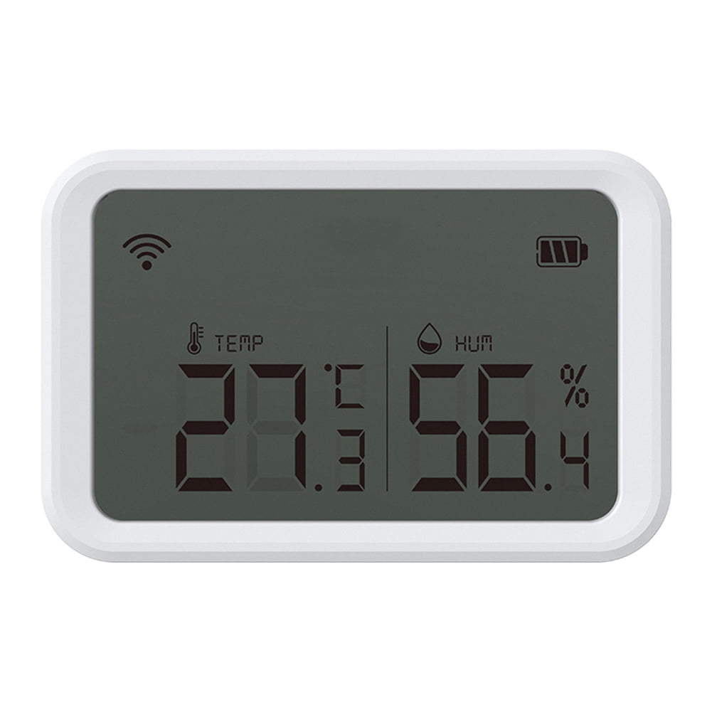 Yucurem Mini Temperature Gauge Screen Display Measuring Moisture for