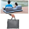 Inflatable Extended Air Mattress for car with Pump and Two Pillows