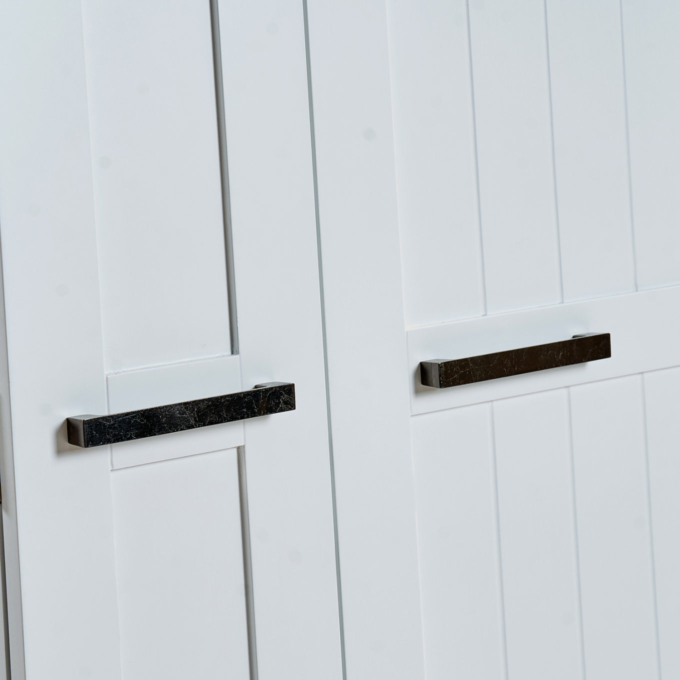 Freestanding Kitchen Pantry Cabinet with Adjustable Shelves & Door Storage, Space-Saving White Cabinet for Kitchen, Dining Room Craft Room Organization (Small Size)