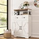 thumbnail image 1 of Zocalo Buffet Blanco con 2 Cajones y 2 Puertas - Credenza Multiusos para Comedor, Cocina o Sala, 108cm, 1 of 6