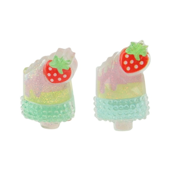 Unique Bargains Cute Fashion Shoelace Charms 1 Pair Strawberry