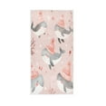 thumbnail image 2 of BZSMCE Bath Towel 30 X 15 in Soft Towel Design Cut Black Whale Design Pattern, 2 of 5