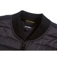thumbnail image 4 of Krumba Mens Lightweight Flight Jacket: Casual Zip-Up Quilted Windbreaker Winter Fashion Jackets Black M, 4 of 9