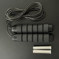 thumbnail image 6 of Weighted Skipping Rope, Suitable for Aerobic Exercise, Black&Blue, 6 of 10