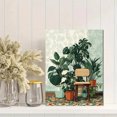 thumbnail image 2 of Tropical Leaf Monstera Potted Canvas Print, Suitable for Living Room, Bedroom, Office, Cafe, Nursery, 2 of 8