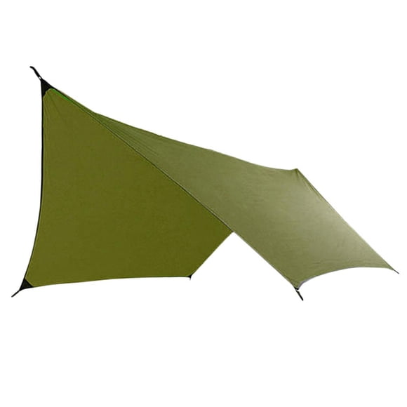 Auvent de Pique-Nique et de Camping Extérieur Pare-Soleil Tente de Plage Pêche Abri BBQ Bâches Vert