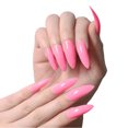 thumbnail image 1 of 1 Set False Nails Wear-resistant Fashionable Classic Trend Different Colors Exquisite Appearance Distinctive Fake Accessories SM17-2248 Pink, 1 of 4