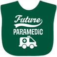 thumbnail image 3 of Inktastic Future Paramedic Ambulance Boys or Girls Baby Bib, 3 of 4