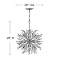 thumbnail image 3 of Hinkley Lighting - Vida - 65W 13 LED Medium Orb Chandelier In Modern Style-26, 3 of 7