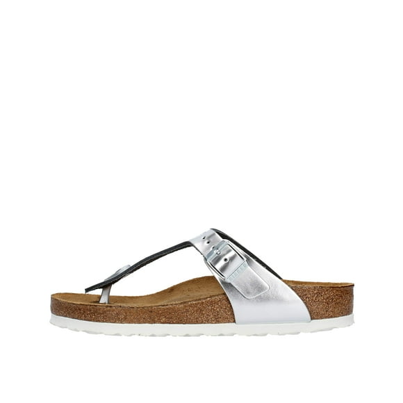 Birkenstock Gizeh Infradito Argento Da Donna 1003674