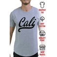 thumbnail image 2 of ShirtBANC Mens Graphic Cali Dropcut Shirt California Tee CA Love Apaprel, XS-3XL, 2 of 5