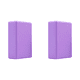thumbnail image 1 of Bloque Yoga Ejercicios Construcción Alta Densidad para Meditación () Púrpura, 1 of 4