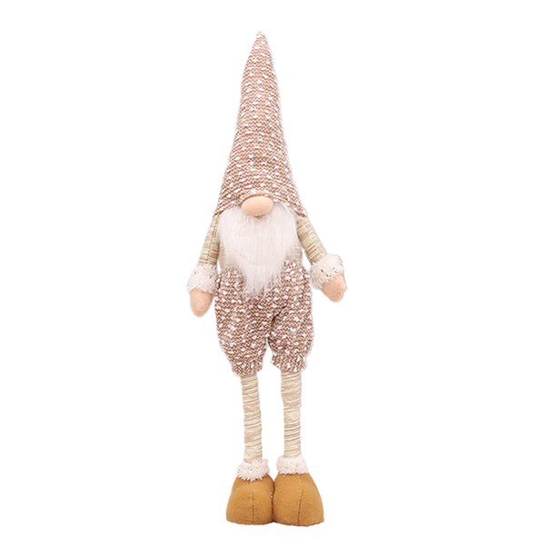 Adornos navideños barba blanca muñeca sin rostro muñeca puede retráctil Rudolph adornos Zhivalor CPB-SSW692-3