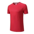 thumbnail image 7 of Men's Dry Fit T Shirts Short Sleeve Crewneck Tops Breathable Cooling Comfort Casual Tee for Gym Workout Summer Everyday Shits, 7 of 7
