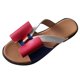 thumbnail image 1 of Bmisegm Flat Sandals Casual Soft Bowknot Slipper Flip Flops for Women Shoes Sandals Women Summer Red 7.5, 1 of 5
