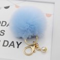 thumbnail image 3 of Bangcool Key Chain Fashion Creative Pom Pom Handbag Pendant Purse Charm Cell Phone Charm, 3 of 7