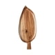 thumbnail image 3 of Bandeja de madera para servir fiestas, bandeja para servir, con forma de hoja para servir comida, decorativa S, 3 of 9