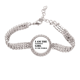 thumbnail image 1 of Soy la chica más delgada Pulsera de tobillera de cadena de tenis, joyería de diamantes, 1 of 3