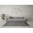thumbnail image 3 of Ahgly Company Indoor Round Oriental Gray Industrial Area Rugs, 4' Round, 3 of 4