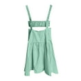 thumbnail image 3 of TOWED22 Women Tennis Dress with Built in Shorts and Bra,Sleeveless Casual Summer Backless Golf Dress,Workout Athletic Dress(Green,L), 3 of 4